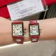 Replica Cartier Tank White Dial Brown Leather Quartz Watch  (6)_th.jpg